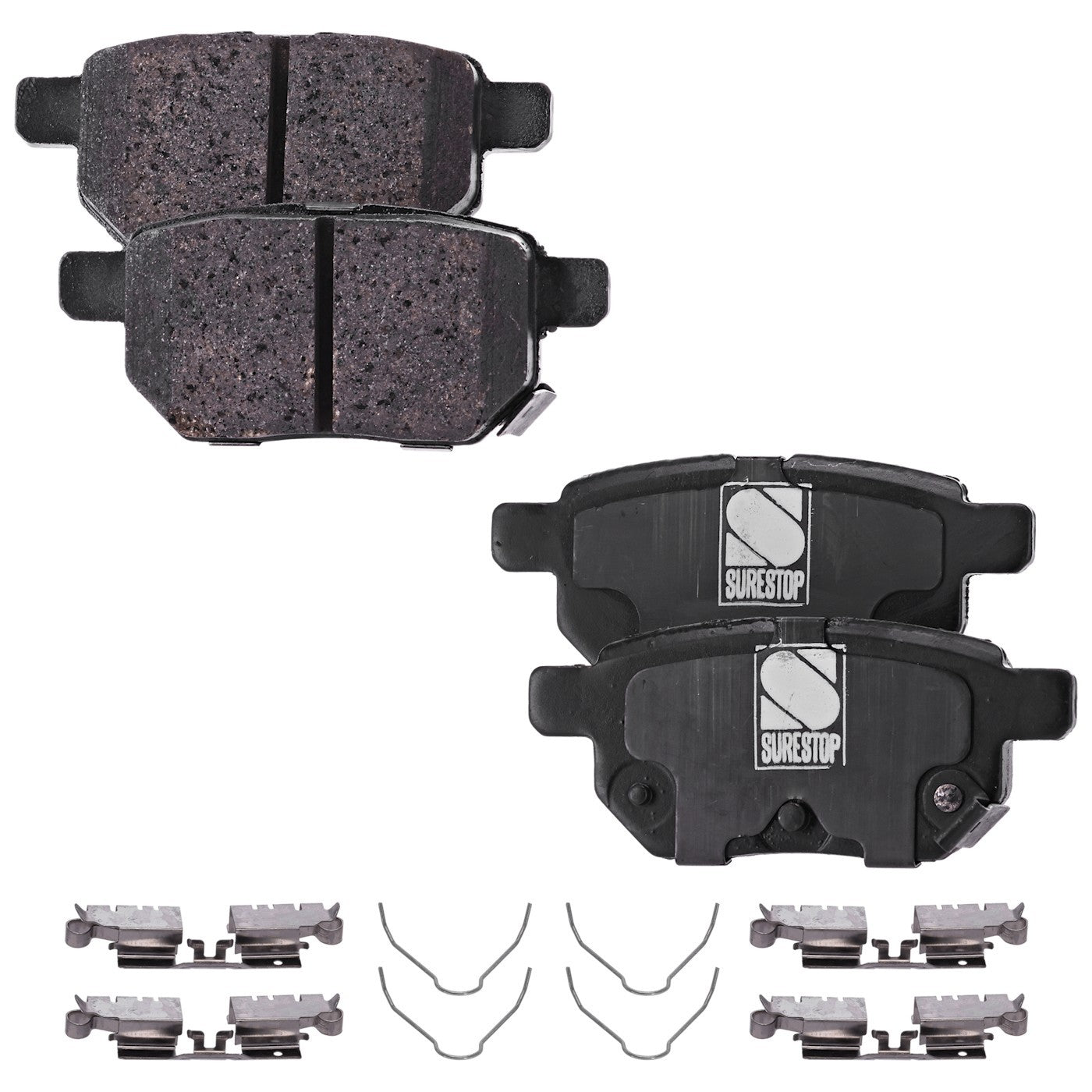 Rear Ceramic Brake Pad Set for Toyota Corolla, Prius (2010–2019)