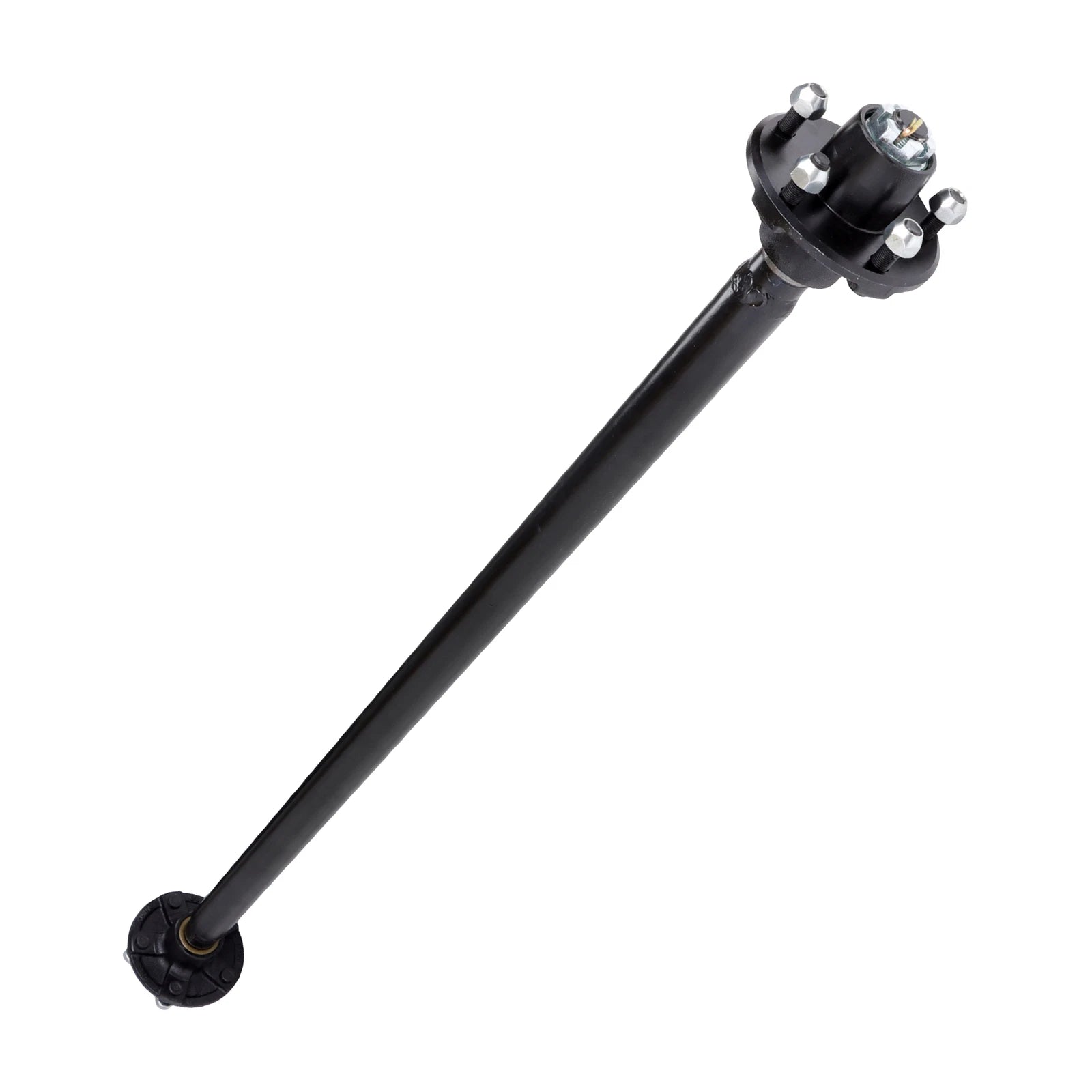 Trailer Axle 5 Lug 2000 lb with U-Bolt Kit (52" Hub Face Pitch)