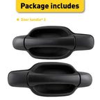 Pair Exterior Rear Door Handles for Chevrolet Colorado GMC Canyon (2004–2012)