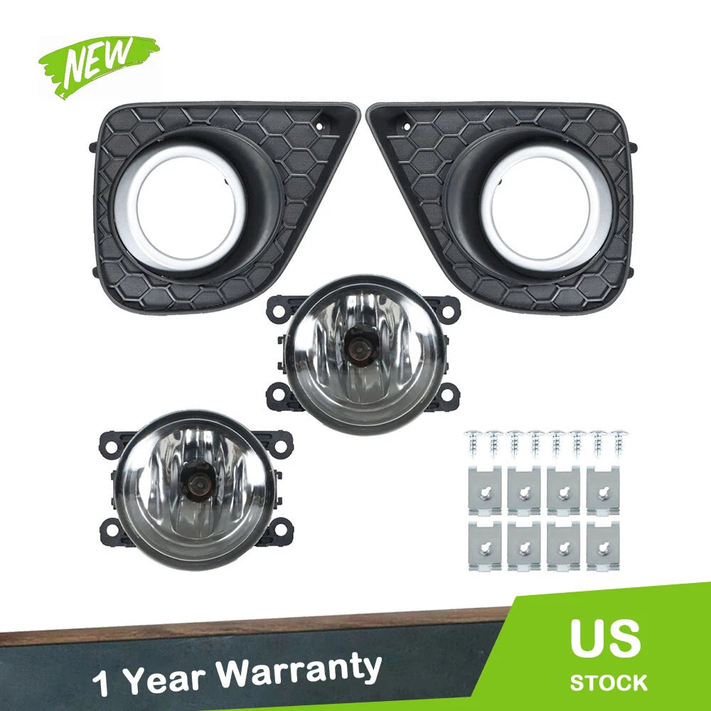 Set of 2 Fog Light Assemblies for Honda Accord (2013–2015)