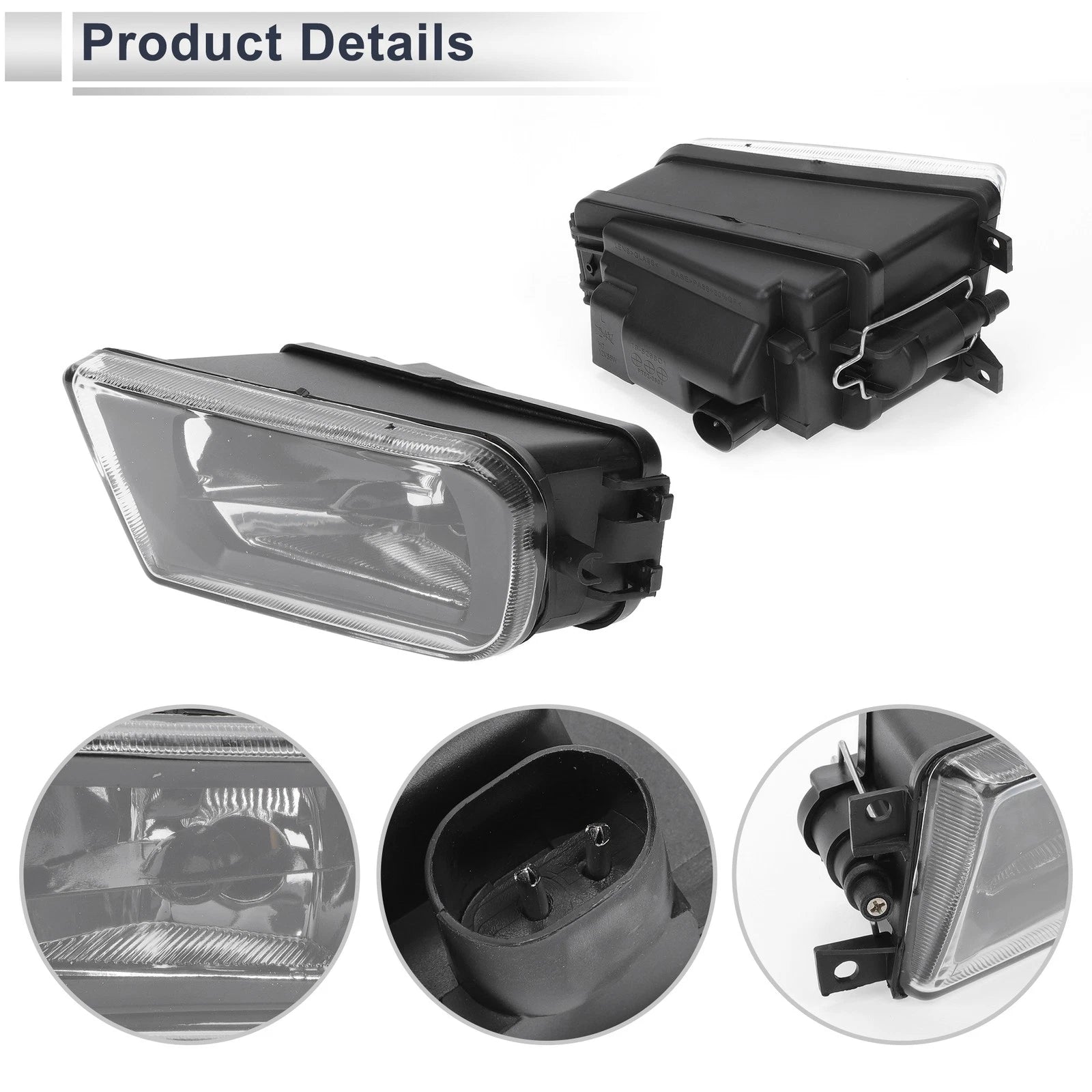 1 Pc Left Front Bumper Side Marker Light Cover for BMW E39 Z3 (1997–2003) No. 63178360575