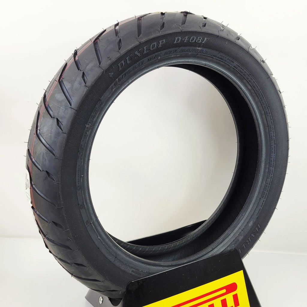Dunlop D408F Front Tire 140/75R17 for Harley-Davidson (2006–2023) 41474-06B