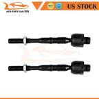 2X Front Suspension Inner Tie Rod End for Ford Edge (2007–2014)