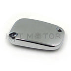 Chrome Front Brake Fluid Reservoir Cap for Harley Touring/Trike (2008–2013)