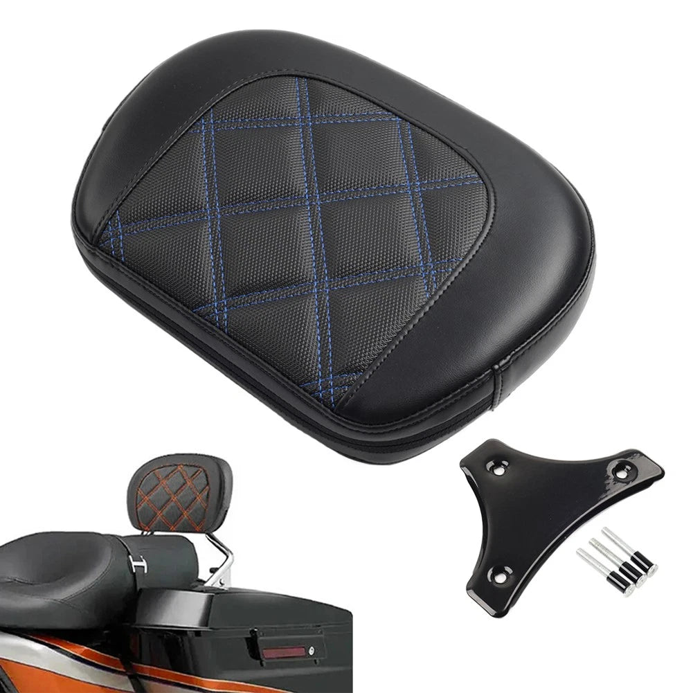 Sissy Bar Backrest Pad Kit for Harley Road King FLHR & Road Glide (1994–2023)