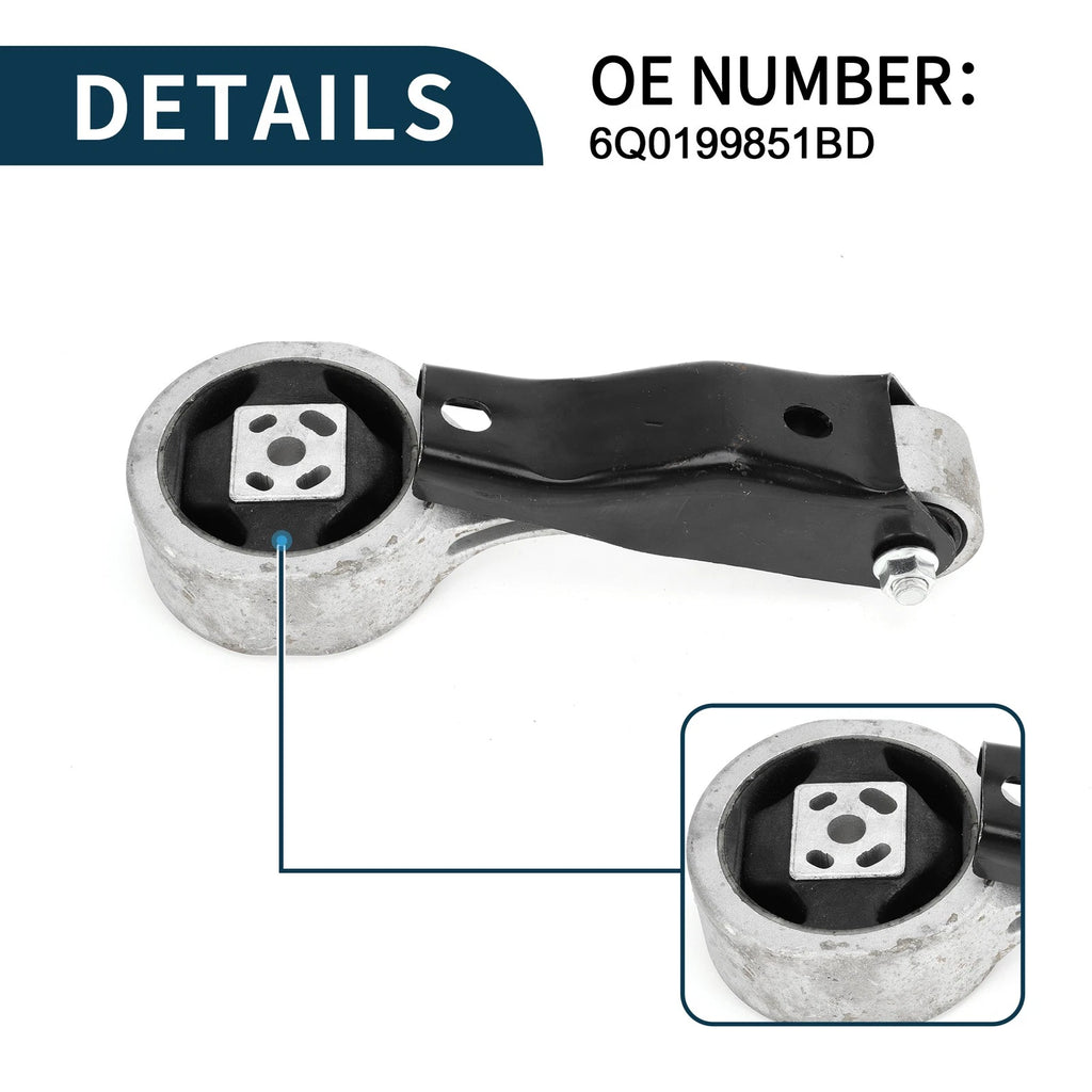 Engine Motor Mount for Audi A1 (2010–2015)