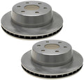 Set of 2 Rear Brake Rotors 330mm for GMC Chevy (w/ Dual Piston Caliper)