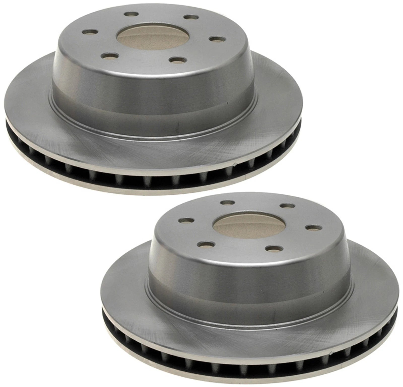 Set of 2 Rear Brake Rotors 330mm for GMC Chevy (w/ Dual Piston Caliper)
