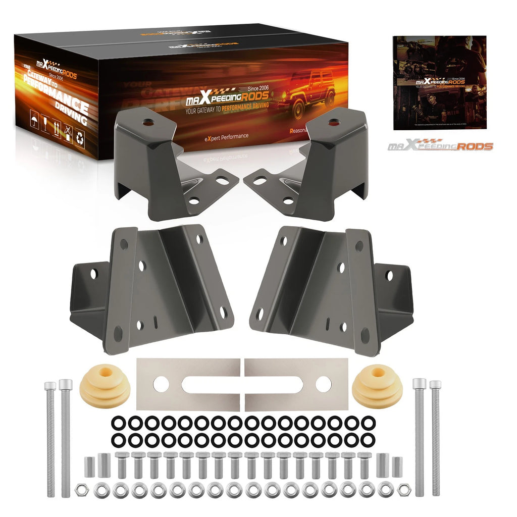 Set of Leaf Spring Hangers for Ford Ranger (1989–1997) 2WD Steel Kit