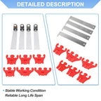Spark Plug Separators Looms for Chevy Ford 7/8/9mm Red 