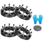 4-Piece 1.5 in 8x180 to 8x6.5 Wheel Adapters for GMC Sierra Silverado 2500 HD (2001–2007)
