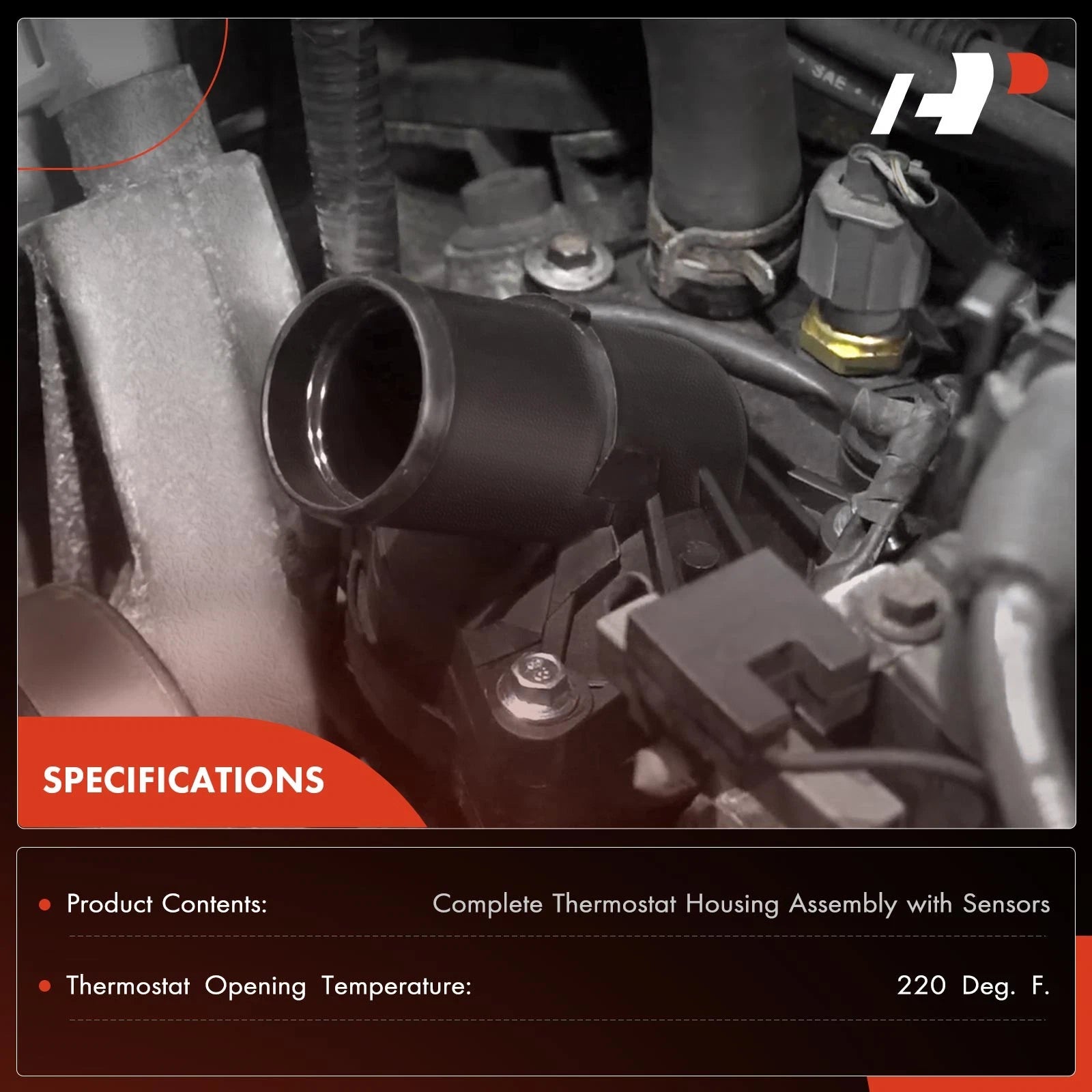 Thermostat Housing Assembly for Chevrolet Cruze (2011–2015)