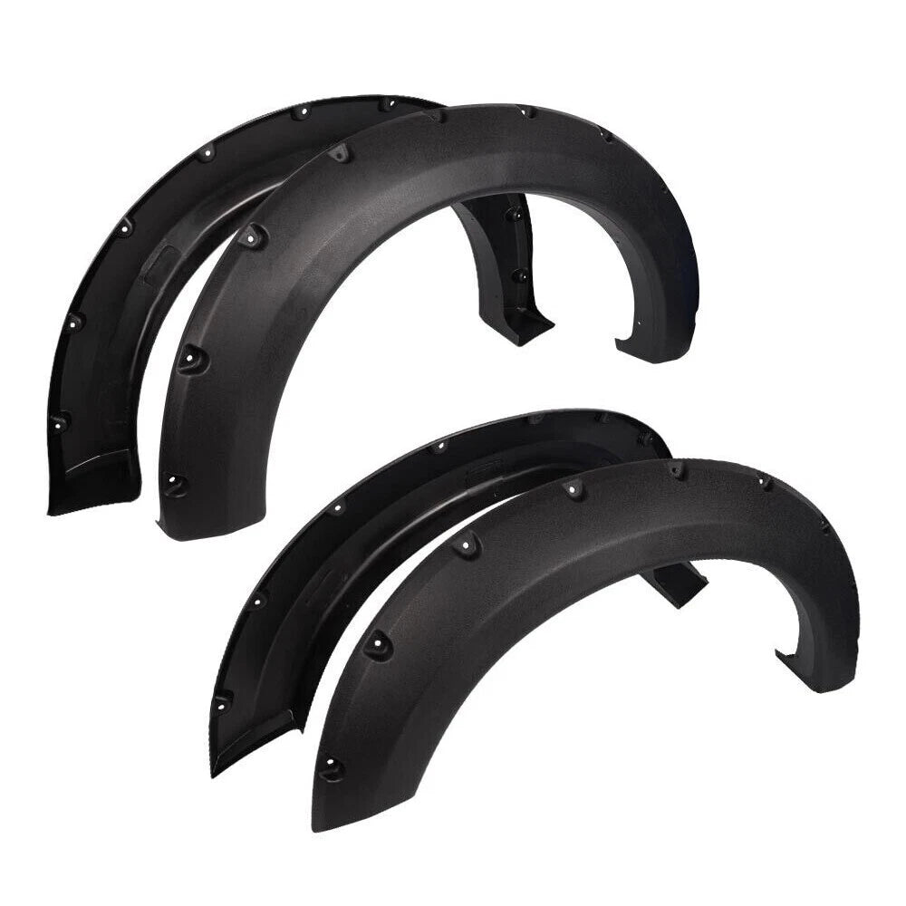 Set of 4 Pocket Rivet Style Fender Flares for F-150 (2004–2008)
