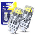 Set of 2 LED Reverse Brake Turn Signal Light Bulbs