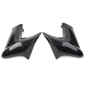 2X Radiator Cap Fairing Compression Plate Carbon Fiber for Kawasaki ER6N (2012–2016)