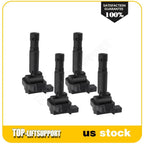 Set of 4 Ignition Coils for Mercedes-Benz C230 Kompressor