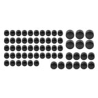 62X Engine Bolt Topper Cap Cover Kit for Harley Touring Softail M8 (2018–2024)