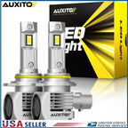 Auxito 9012 HIR2 LED Headlights Conversion Kit for Hi/Low Beam (200W)