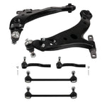 Front Lower Control Arm Tie Rods Sway Bar End Link for Toyota Avalon Camry (2012–2017)