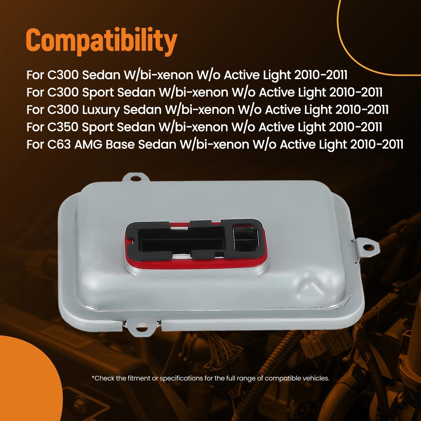 HID Xenon Ballast for Mercedes-Benz CL-Class (2012–2014)