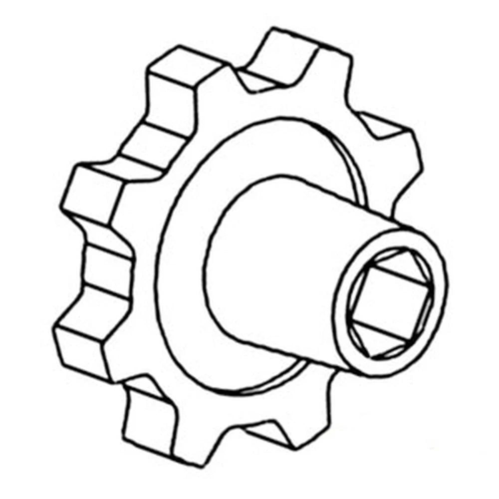 Elevator Chain Sprocket for International 9400 9410 9450 9500 9510 9550 9560