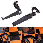 U-Clamp Foot Pegs for Harley (1" to 1-1/4")