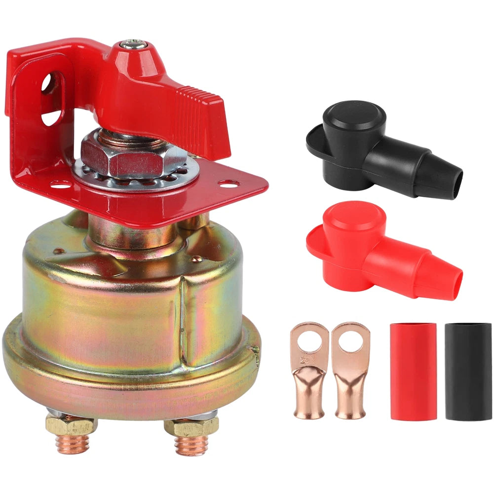 Battery Isolator Switch for Marine Application (300A, 24V, Dual 3/8in Posts)