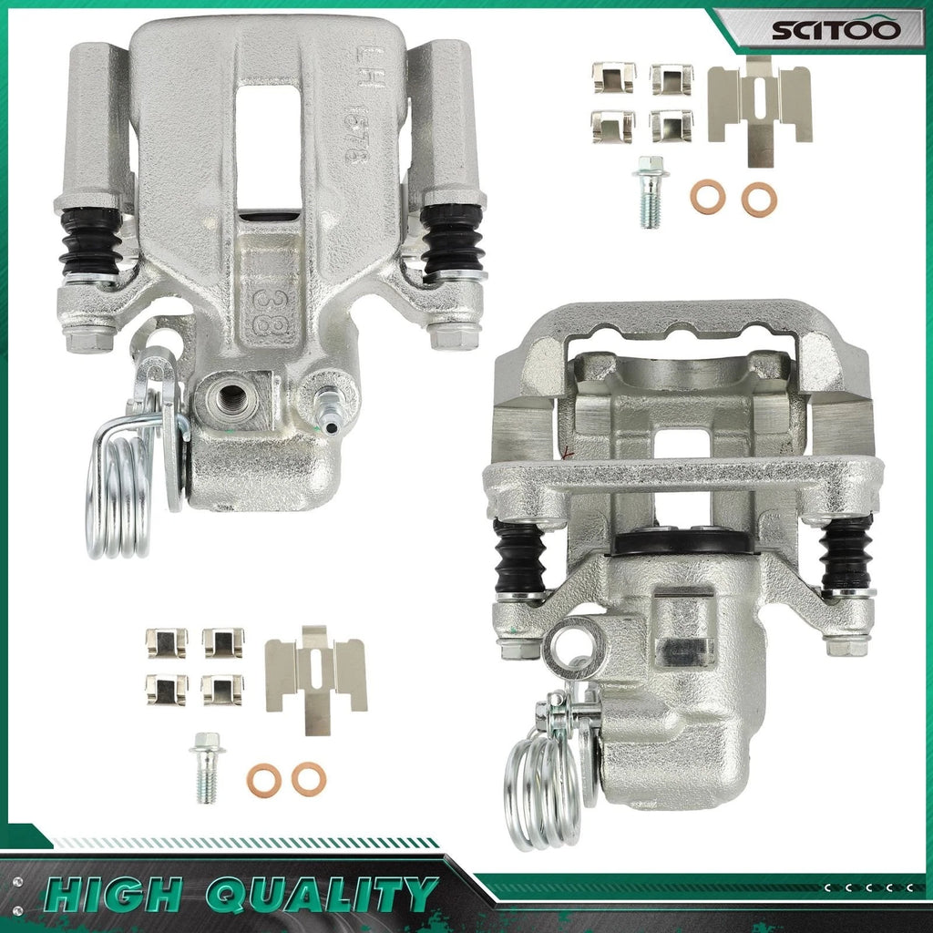 Rear Pair Brake Calipers w/ Bracket for Ford Mustang GT (2003–2004)