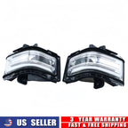 2X HC3Z-13B374-A LED Side Mirror Light for Ford F-250 F-350 F-450 (2017–2026)