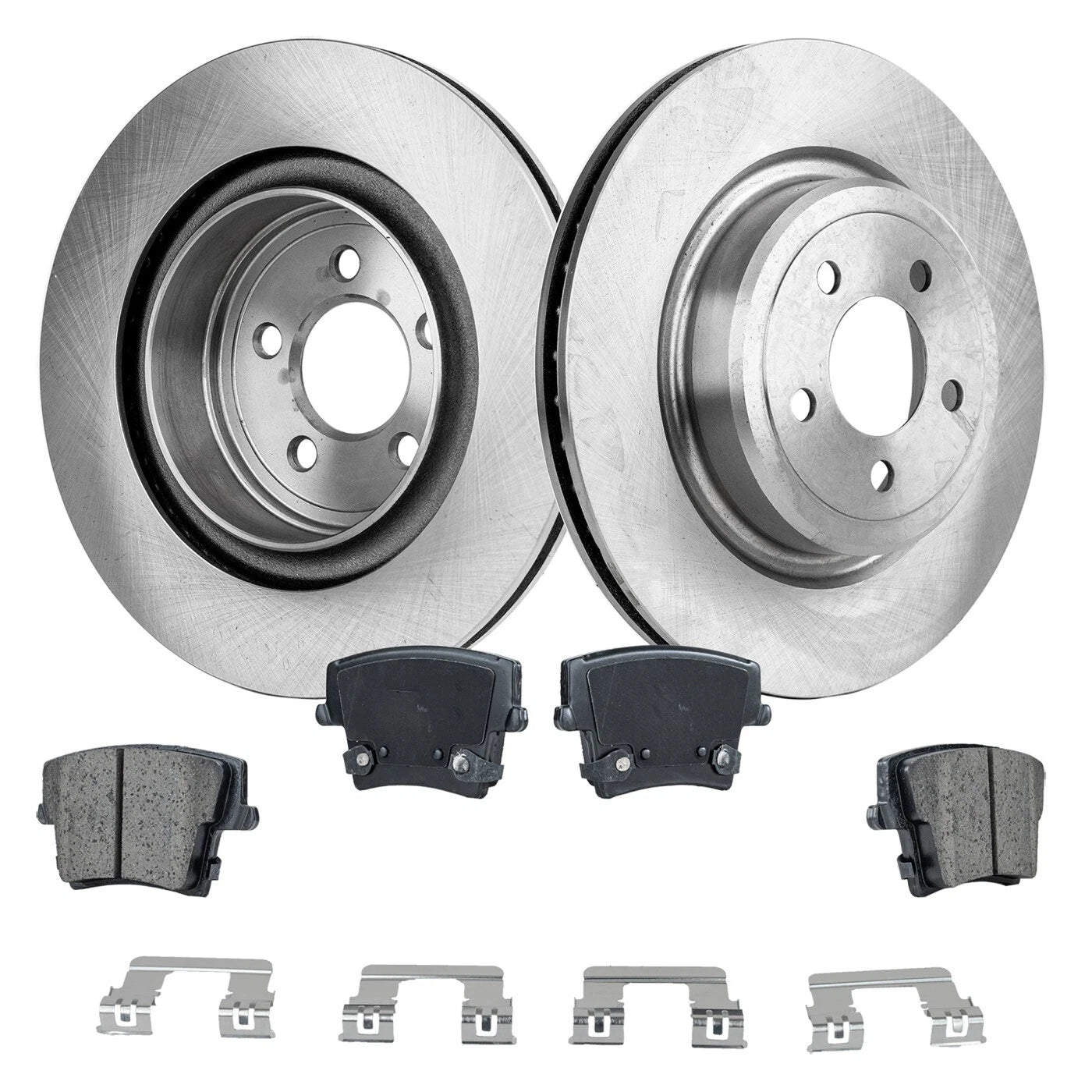 Rear Brake Disc Rotors and Pads Kit for Chrysler 300 Dodge Charger Magnum