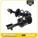Set of 2 Front Complete Struts with Coil Springs for Subaru Impreza
