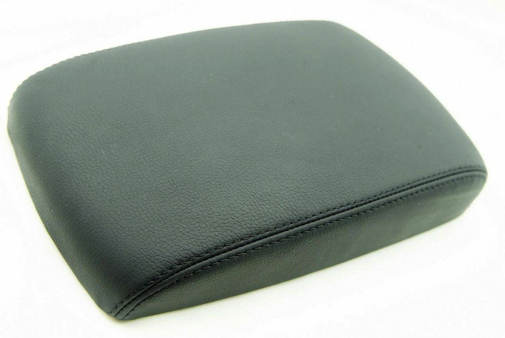 Leather Console Lid Armrest Cover for Nissan Maxima (2004–2008) Black