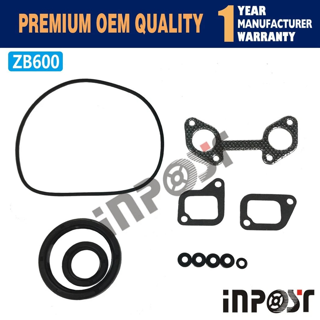 Overhaul Full Head Gasket Set Kit for Kubota B4200 (Z600, ZB600)