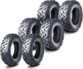 Set of 6 UTV ATV Tires 26x8-14 26x10-14 for Polaris Sportsman BIG BOSS 570 (2017)