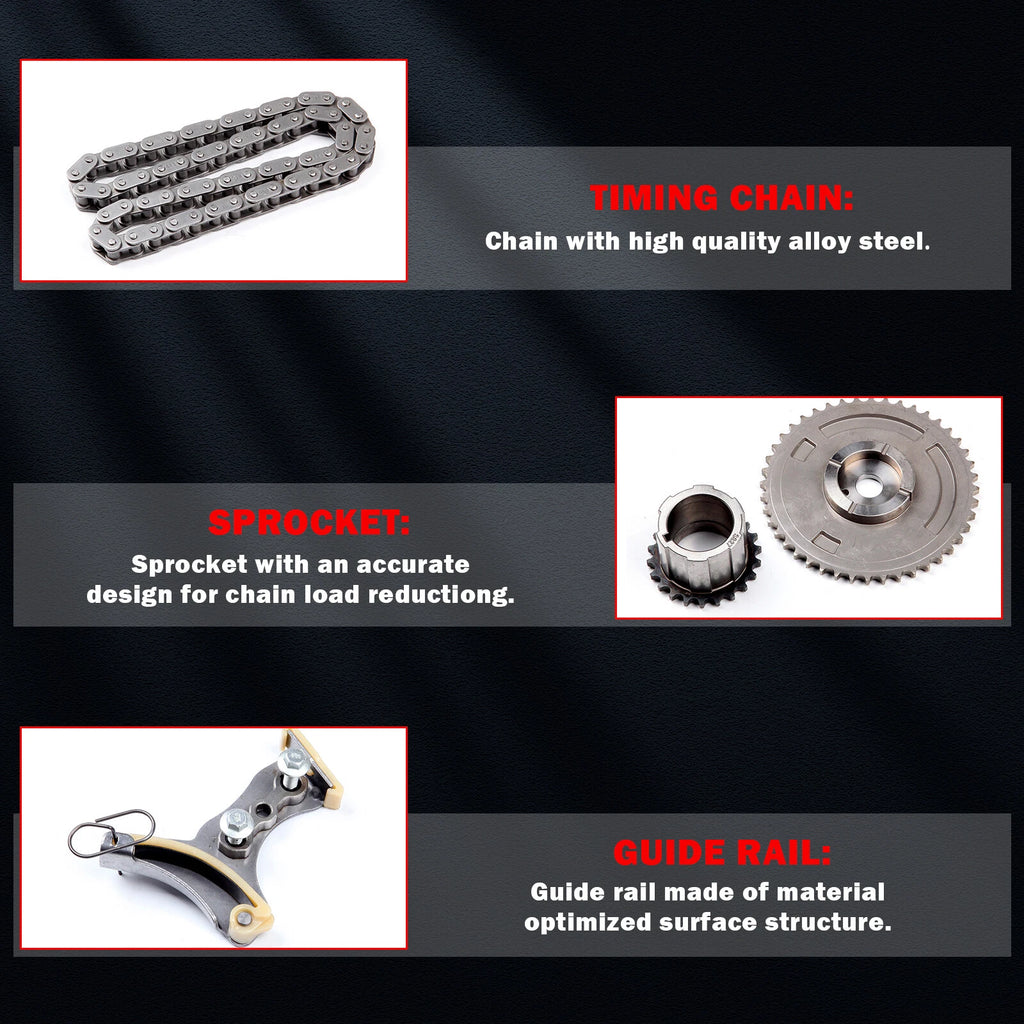 Timing Chain Kit for Chevrolet Corvette (2008-2013) & GMC Envoy (2007-2009)