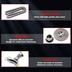 Timing Chain Kit for Chevrolet Corvette (2008-2013) & GMC Envoy (2007-2009)