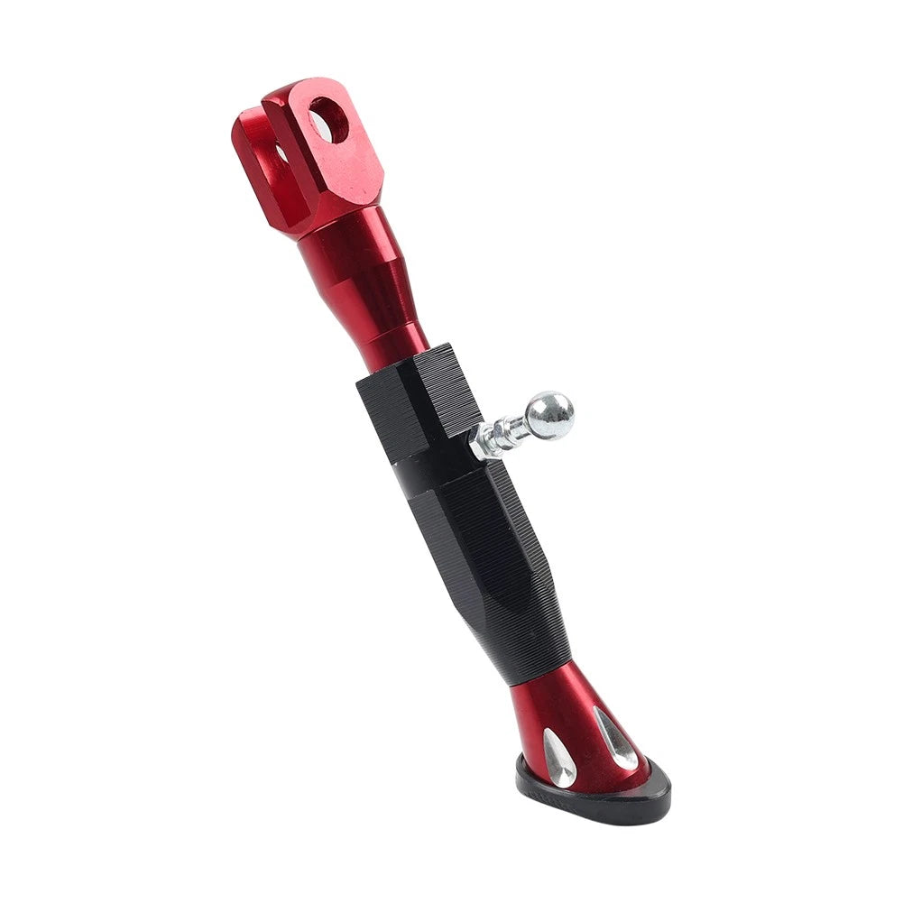 Adjustable Kickstand Foot for Motorcycle Universal (All Years) - Red