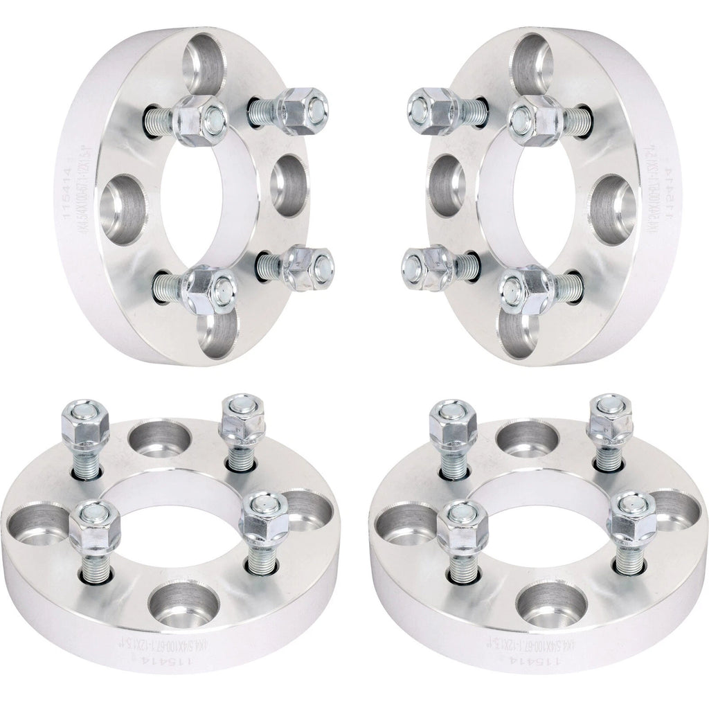 Set of 4 Wheel Spacers Adapter 1" 4x114.3 to 4x100 for Nissan Cube Sentra (2009–2014)
