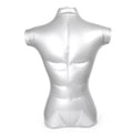Inflatable Male Torso Mannequin Display Prop for Clothing
