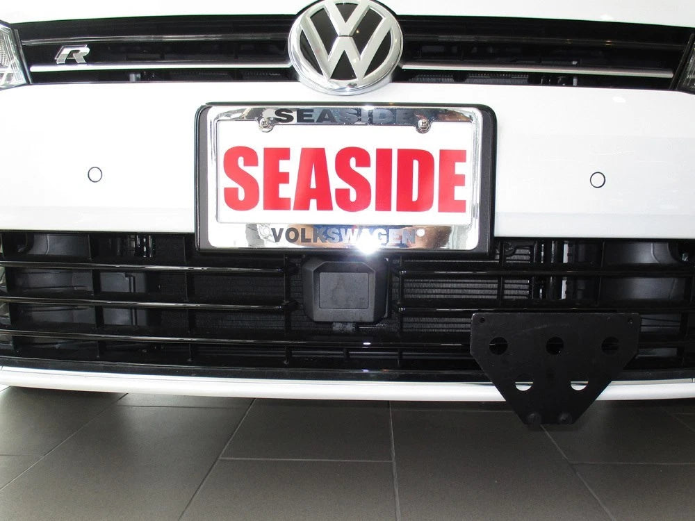 License Plate Bracket Front Mount for 2016-2019 Volkswagen Golf R (Removable)