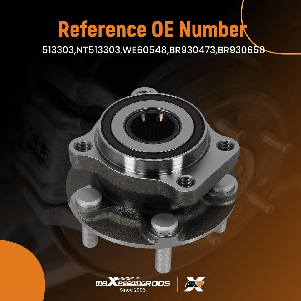Front 5 Lug Wheel Hub & Bearing for Subaru Forester/XV (2009–2014)