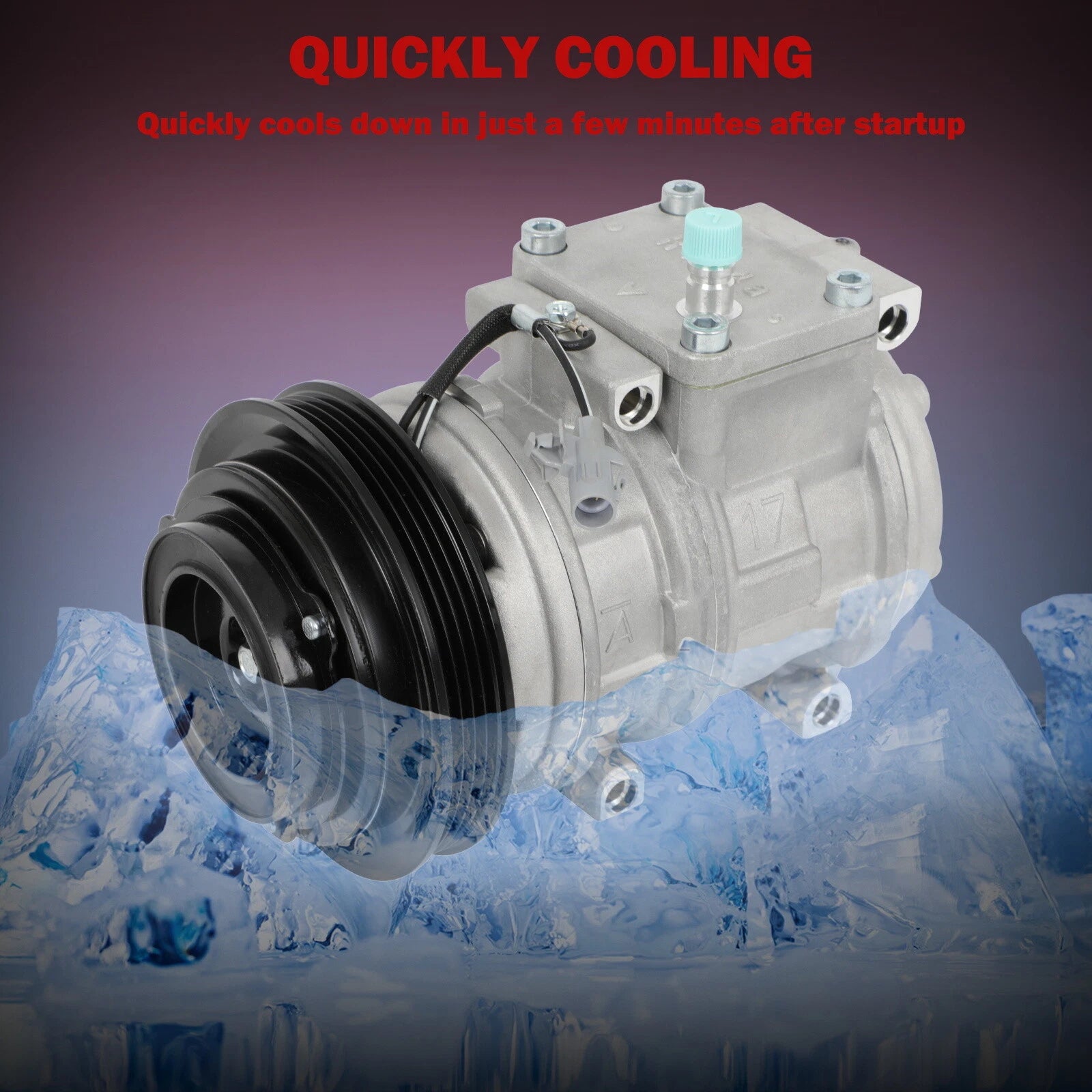 A/C Compressor with Clutch for Toyota 4Runner (1996-2002)