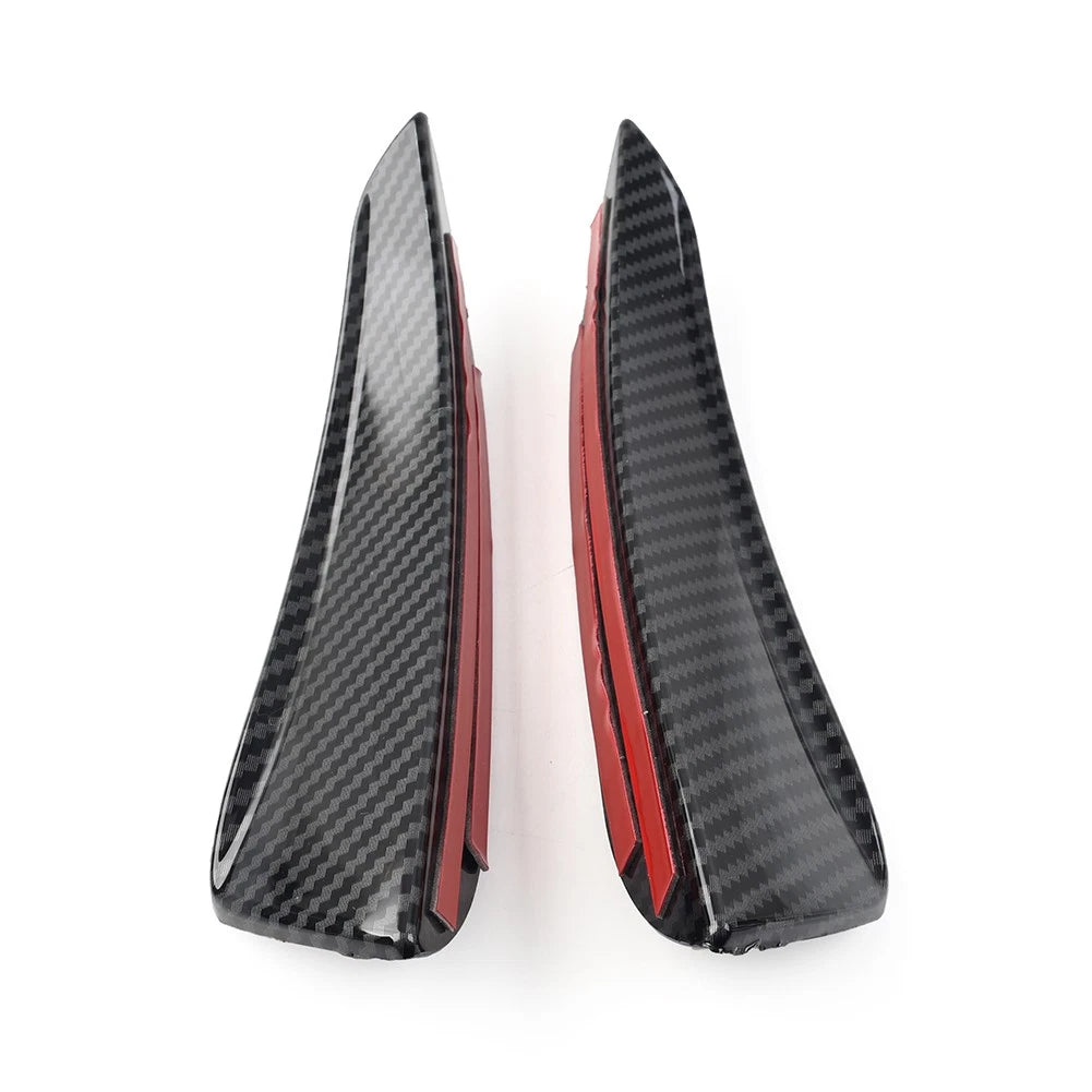 Front Bumper Lip Splitter for Benz A Class W177 A180 A200 (2019–2023) Carbon