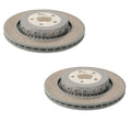 2X Dimpled 365mm Disc Brake Rotors for MB C216 W221 (2007–2015)