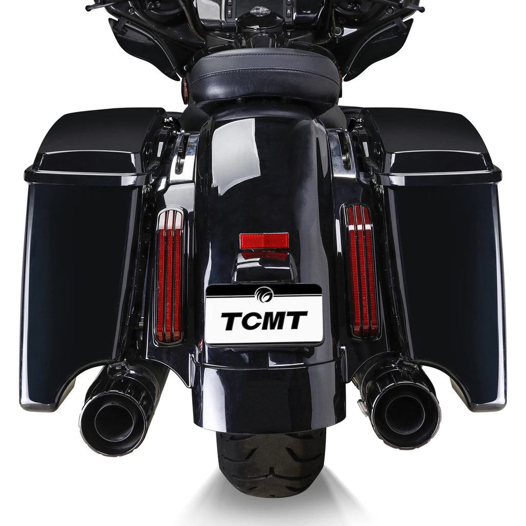 4" Stretched Hard Saddlebags & Rear Fender for Harley Street Road Glide (2014–2023)