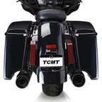 4" Stretched Hard Saddlebags & Rear Fender for Harley Street Road Glide (2014–2023)