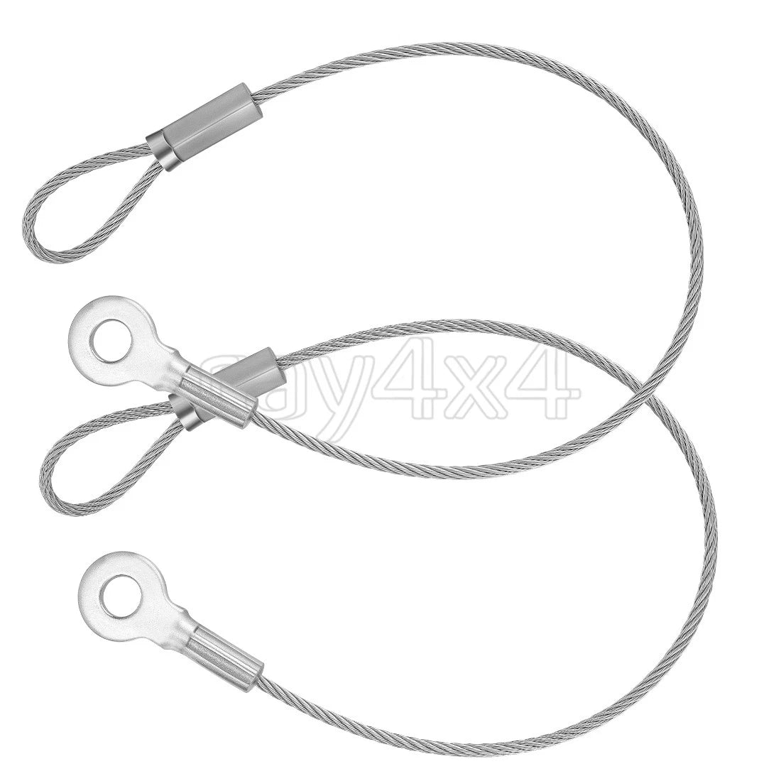 2 Tailgate Cables for Polaris Ranger 400 500 570 800 EV (2010–2022) 7081636 7082076