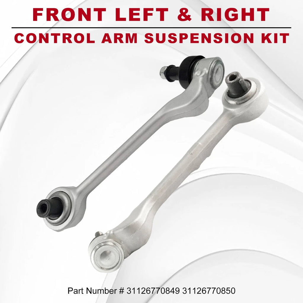 Pair Front Lower Control Arms for BMW 128i 135i 323i 325i 328i 330i 335i (2008–2013)
