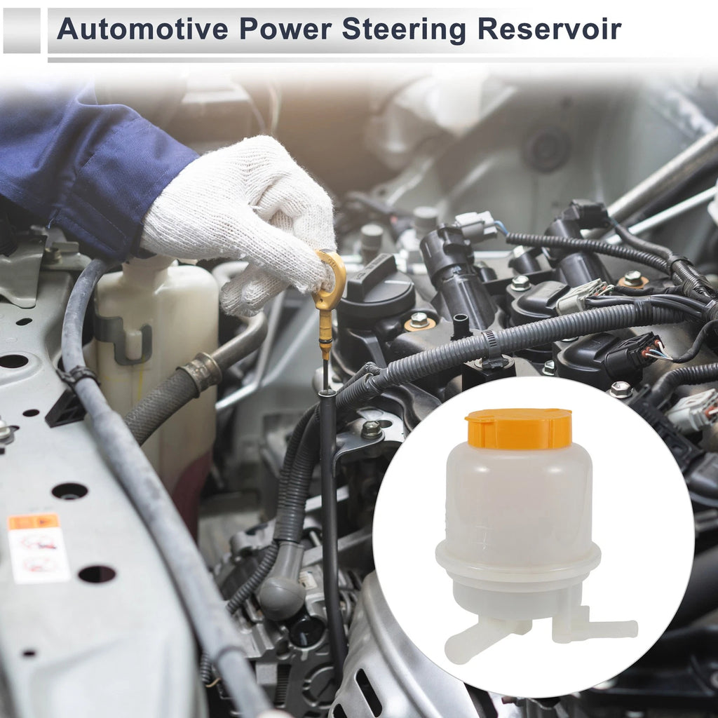 Power Steering Reservoir for Subaru Outback (2000–2004) 1 Pc White