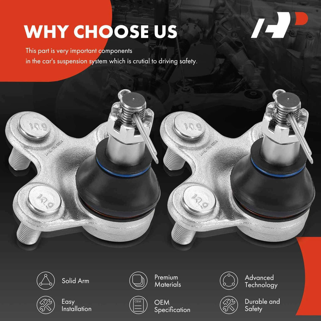 2X Front Side Lower Ball Joint for Honda CR-V (2023-2024)